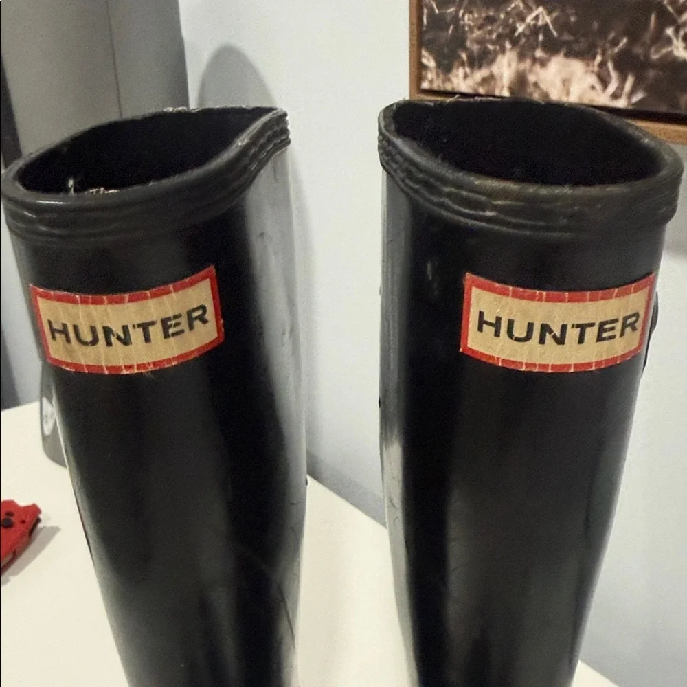Hunter Classic Black Waterproof Boots